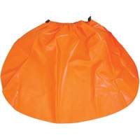Hard Hat Rain Shield, One Size, Orange, Nylon/PVC FMT Sales Ltd