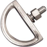 Boulon d'ancrage permanents en D de Miller, Boulonn&eacute;/Anneau en D, Usage Permanent FMT Sales Ltd