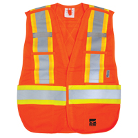 Veste d&eacute;tachable Open Road, Orange haute visibilit&eacute;, Polyester FMT Sales Ltd