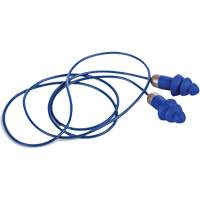 Bouchons d'oreille r&eacute;utilisables et d&eacute;tectable Rockets, Avec cordon, Taille unique, Vrac - &eacute;tui en plastique, NRR dB 27 FMT Sales Ltd