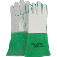 Gants de soudage robustes, Cuir de vache refendu, Taille Moyen FMT Sales Ltd