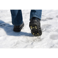 Heavy-Duty Anti-Slip Ice Cleats, Steel, Stud Traction, Medium FMT Sales Ltd