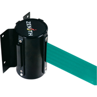Wall Mount Barrier, Steel, Screw Mount, 7', Green Tape FMT Sales Ltd