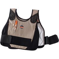 6215 Phase Change Cooling Vests, Small/Medium, Khaki FMT Sales Ltd