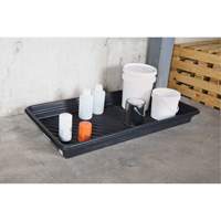 Plateaux Ultra-Utility Trays, 12" lo x 48" la x 4,75" h, Cap. de d&eacute;versement 12 gal. FMT Sales Ltd
