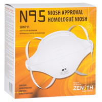Respirateur contre les particules, N95, Certifi&eacute; NIOSH, Moyen/grand FMT Sales Ltd