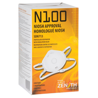 Particulate Respirator, N100, NIOSH Certified, Medium/Large FMT Sales Ltd