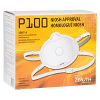 Respirateur contre les particules, P100, Certifi&eacute; NIOSH, Moyen/grand FMT Sales Ltd