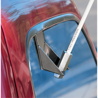 Safety Whip&reg; Light-Duty Whips, Window Mount, 5' High, Orange FMT Sales Ltd