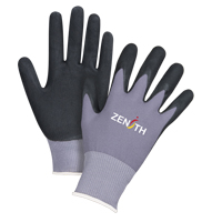 ZX-1 Premium Touchscreen Compatible Gloves, 8/Medium, Nitrile/Foam Nitrile Coating, 15 Gauge, Nylon Shell FMT Sales Ltd