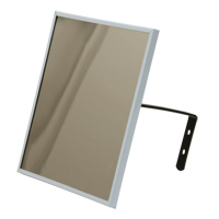 Flat Mirror, 18" H x 30" W, Framed FMT Sales Ltd