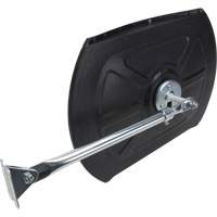 Roundtangular Convex Mirror with Telescopic Arm, 12" H x 18" W, Indoor/Outdoor FMT Sales Ltd
