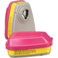 Cartouches pour respirateur s&eacute;rie 6000, Cartouche gaz/vapeur, Vapeurs organiques/Gaz acides/P100 FMT Sales Ltd