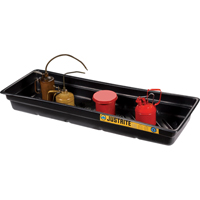 Plateau pour les d&eacute;versements EcoPolyBlend , 46" lo x 16" la x 5,5" h, Cap. de d&eacute;versement 12 gal. FMT Sales Ltd