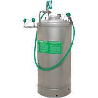 Portable Eyewash Stations, Pressurized, 37 gal. Capacity, Meets ANSI Z358.1 FMT Sales Ltd