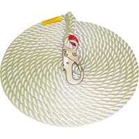 Cordages de sécurité horizontaux