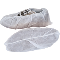 Shoe Covers, Large, Polypropylene, White FMT Sales Ltd