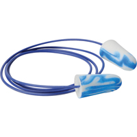 Bouchons d'oreilles en mousse muticolores SparkPlugs, Vrac - Boîte, Avec cordon FMT Sales Ltd