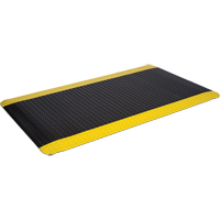 WD Deck Plate Mats, Diamond, 2' x 75' x 5/8", Black/Yellow, Sponge FMT Sales Ltd