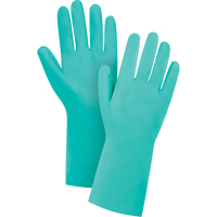 Gants r&eacute;sistants aux produits chimiques &agrave; prise en losange, Taille 2T-Grand, 13" lo, Nitrile, Doublure en Ouat&eacute;e, 13 mils FMT Sales Ltd