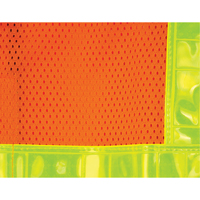 5-Point Tear-Away Traffic Safety Vest, High Visibility Orange, Medium, Polyester FMT Sales Ltd