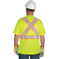 T-shirt conforme &agrave; la CSA, Polyester, Moyen, Jaune lime haute visibilit&eacute; FMT Sales Ltd