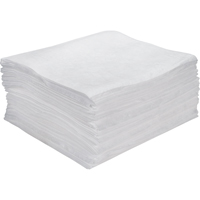 Premium Meltblown Sorbent Pads, Oil Only, 15" x 18", 15 gal. Absorbancy FMT Sales Ltd