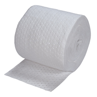 Rouleaux absorbants li&eacute;s de premi&egrave;re qualit&eacute;, Poids moyen, 150' lo x 15" la, Absorption 20 gal. FMT Sales Ltd