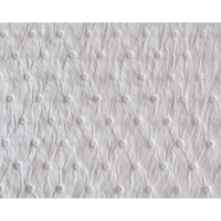 Premium Fine Fiber Sorbent Pads, Oil Only, 15" x 17", 25 gal. Absorbancy FMT Sales Ltd