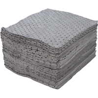 Premium Fine Fibre Sorbent Pads, Universal, 15" x 17", 30 gal. Absorbancy FMT Sales Ltd