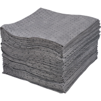 Feuilles absorbantes lamin&eacute;es (SMS) de premi&egrave;re qualit&eacute;, Universel, 15" x 17", 30 gal. d'absorption FMT Sales Ltd
