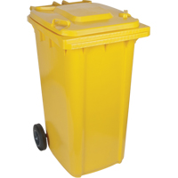 Yellow Mobile Container, Polyurethane, 63 Gallons/63 US gal. FMT Sales Ltd