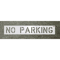 Pochoirs pour parc de stationnement, Pictogramme, 12" x 9" FMT Sales Ltd