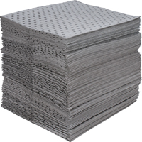 Industrial-Grade Fine Fibre Sorbent Pads, Universal, 15" x 17", 40 gal. Absorbancy FMT Sales Ltd