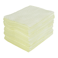 Premium Laminated (SMS) Sorbent Pads, Hazmat, 15" x 17", 30 gal. Absorbancy FMT Sales Ltd
