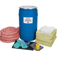 Premium Spill Kit, Hazmat, Drum, 30 US gal. Absorbancy FMT Sales Ltd