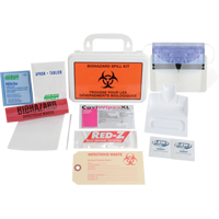 Deluxe Clean-Up Spill Kit, Biohazard, Case FMT Sales Ltd