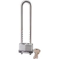 Cadenas lamin&eacute;, Argent, Cl&eacute;s diff&eacute;rentes, Acier lamin&eacute;, Largeur de 1-3/4" FMT Sales Ltd