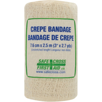 Bandage de cr&ecirc;pe en rouleau, 97-1/5" lo x 3" la, Classe 1 FMT Sales Ltd
