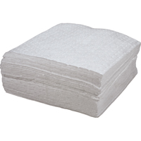 Premium Bonded Sorbent Pads, Oil Only, 15" x 18", 30 gal. Absorbancy FMT Sales Ltd