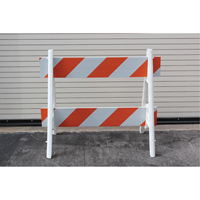 Barricades, A-Frame, 28.6" L x 40" H, Orange/White FMT Sales Ltd