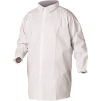 KleenGuard A20 Lab Coats, SMS, White, Large FMT Sales Ltd
