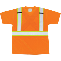 CSA Compliant T-Shirt, Polyester, Medium, Orange FMT Sales Ltd
