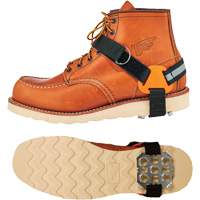 Crampons &agrave; glace de talon TREX 6315, Acier, Traction Plaque, Grand/Moyen FMT Sales Ltd