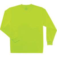 Chandail &agrave; manches longues non certifi&eacute; GloWear 8091, Polyester, Petit, Jaune lime haute visibilit&eacute; FMT Sales Ltd