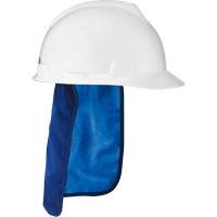 Tampon et voile pour le cou refroidissants pour casque de s&eacute;curit&eacute; Chill-Its 6717CT, Bleu FMT Sales Ltd