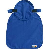 Tampon et voile pour le cou refroidissants et ignifug&eacute;s pour casque de s&eacute;curit&eacute; Chill-Its 6717FR, Bleu FMT Sales Ltd
