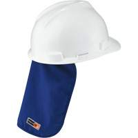 Tampon et voile pour le cou refroidissants et ignifug&eacute;s pour casque de s&eacute;curit&eacute; Chill-Its 6717FR, Bleu FMT Sales Ltd