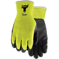 Gants Visibull 330, 7/Petit, R&ecirc;vetement Latex de caoutchouc, Enveloppe en Polyester FMT Sales Ltd