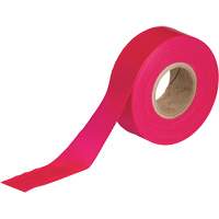 Ruban pour signalisation, 1,188" la x 150' lo, Rouge fluorescent FMT Sales Ltd